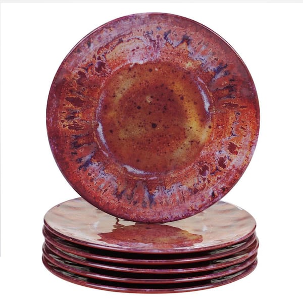 Certified International Radiance Multicolor Salad Plate (Set of 6)