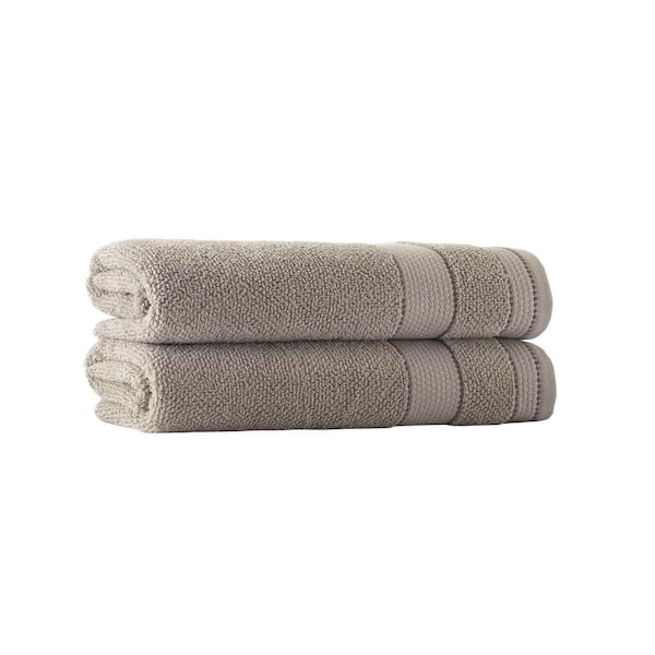 Enchante Home Monroe 2-Pieces Beige Turkish Cotton Bath Sheets