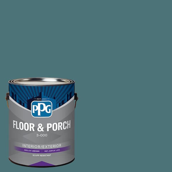 1 gal. PPG1148-6 Vining Ivy Satin Interior/Exterior Floor and Porch Paint