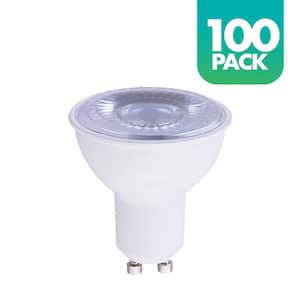 50-Watt Equivalent MR16 GU10 Dimmable 15,000-Hour LED Light Bulb in Soft White (100-Pack)