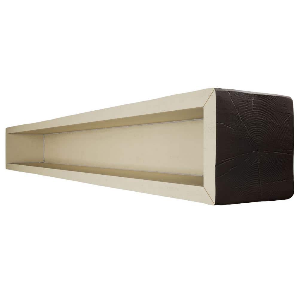 8' Cherry Faux Wood U-Beam Ceiling Beam