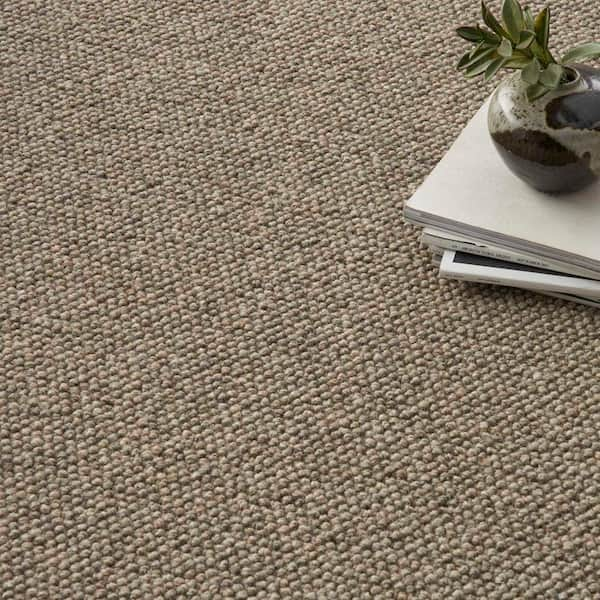 Natural Harmony Supreme - Color Sage Texture Custom Area Rug with Pad  311689 - The Home Depot