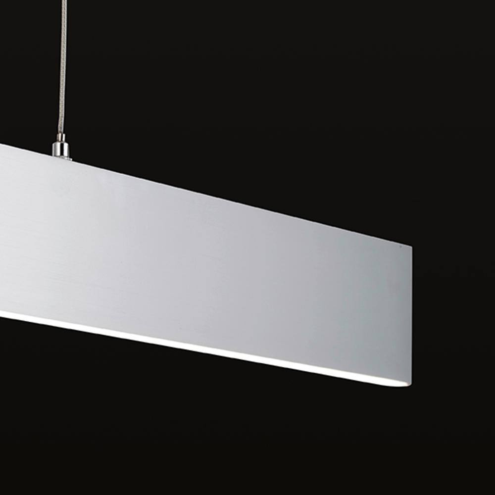 Climene 47" Brushed Aluminum LED Linear Pendant Light
