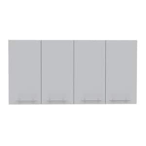 47.2 in. W x 13.1 in. D x 23.6 in. H Bathroom Storage Wall Cabinet in White