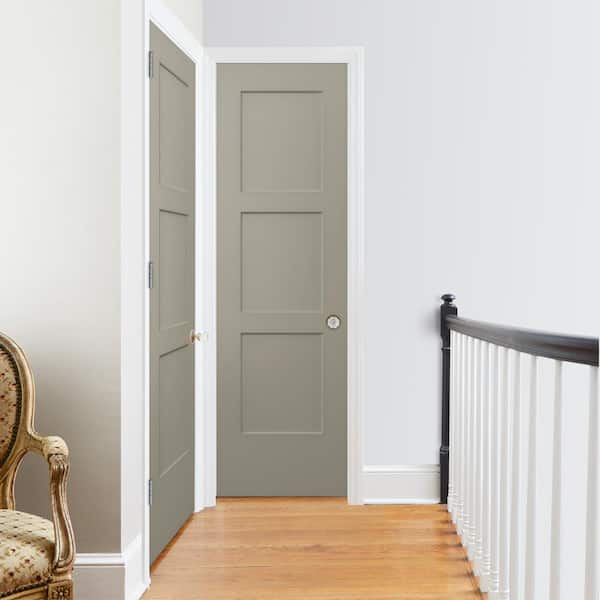 24 in. x 80 in. Birkdale Desert Sand Paint Smooth Hollow Core Molded Composite Interior Door Slab