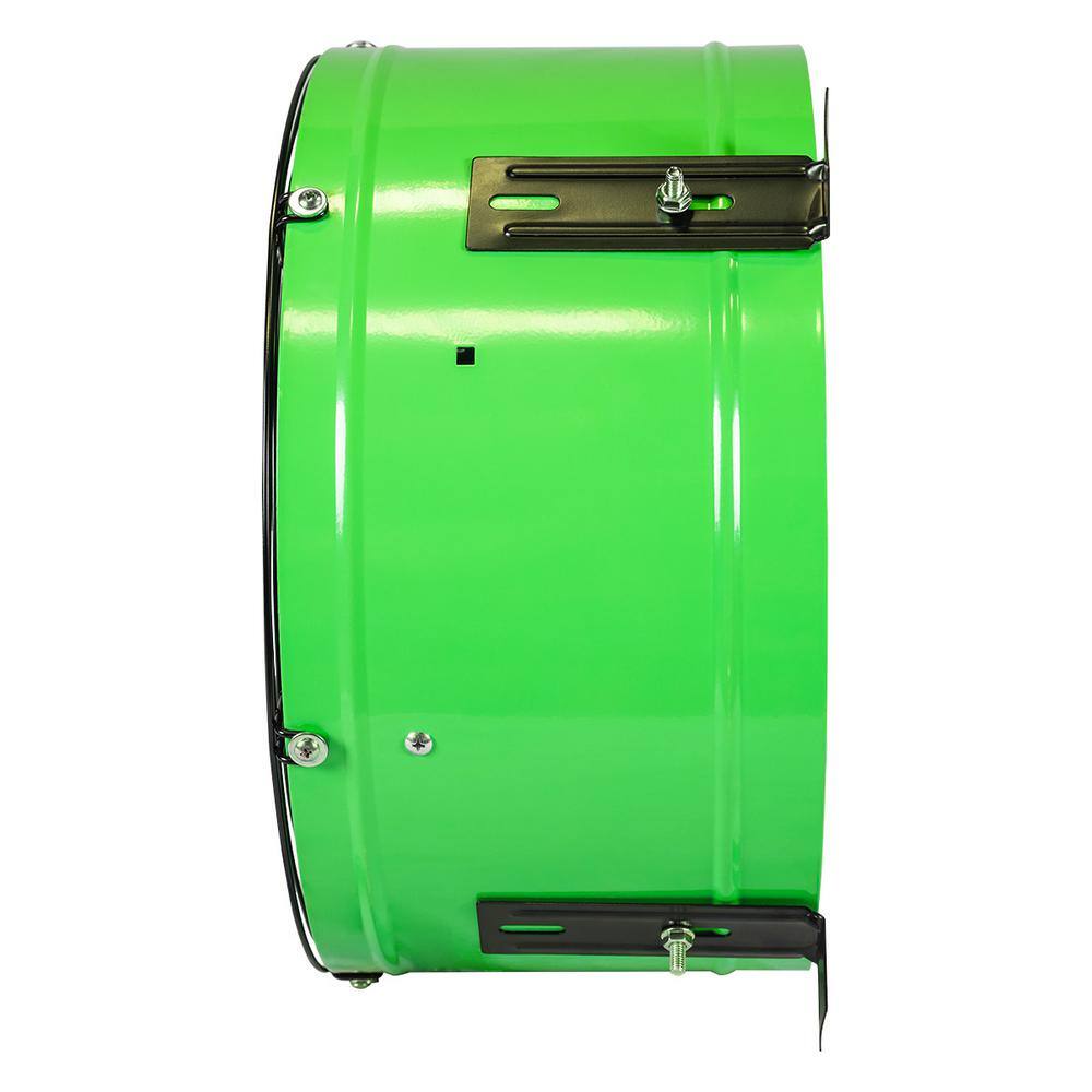 Green Galvanized Steel 15-Inch Gable Mount Attic Fan