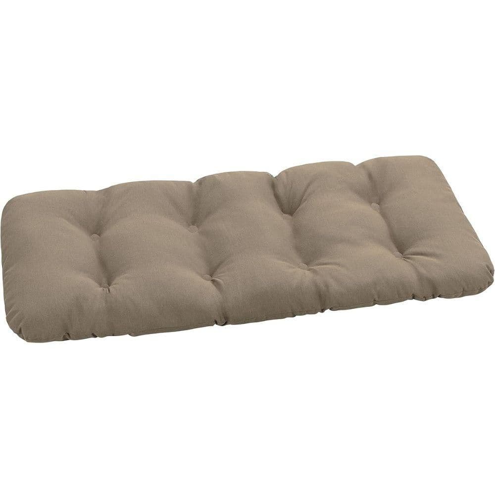 Sunbrella Double U Outdoor/Indoor Rectangle Bench Cushion (Sand) 54 in. x 17 in. price history on PriceWatchPro