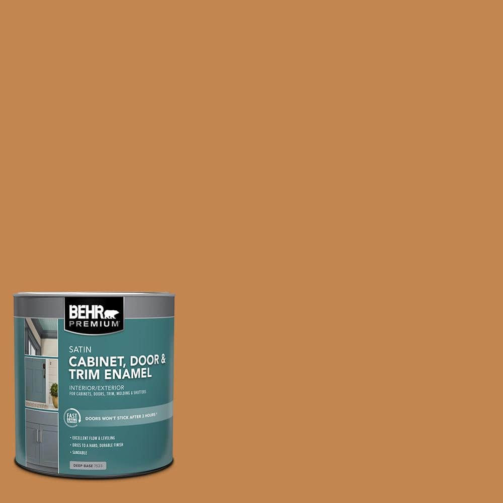 1 qt. #PPU4-03 Butter Rum Satin Enamel Interior/Exterior Cabinet, Door & Trim Paint price history on PriceWatchPro
