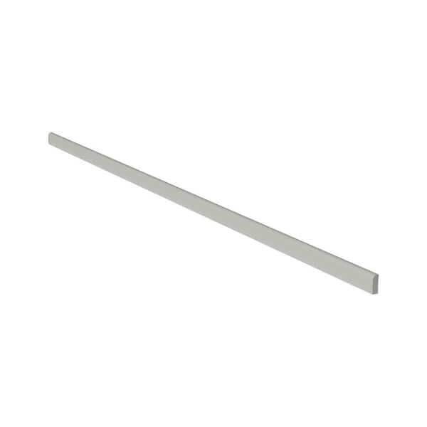 96 in. W x 0.75 in. H x 0.24 in. D in Laguna Grey Double Shaker Scribe Molding