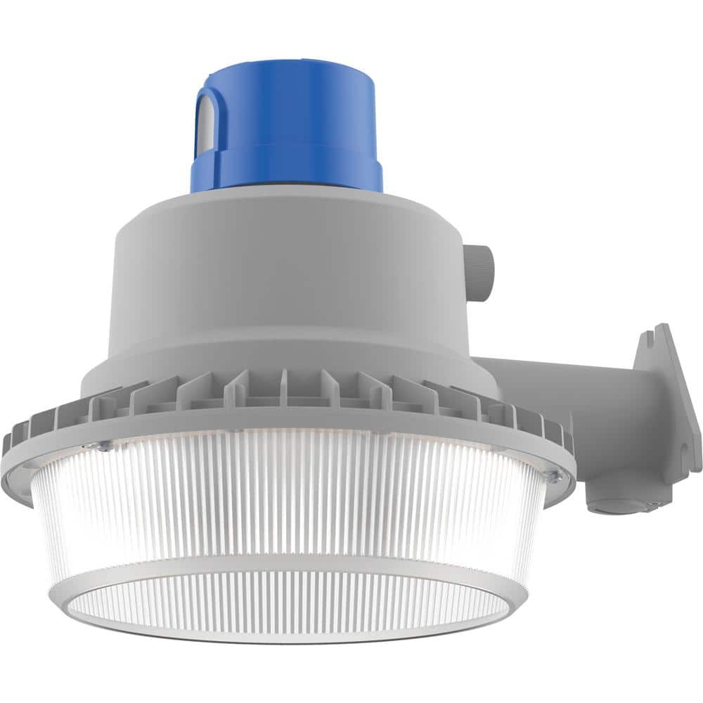 Lithonia Lighting 175-Watt Equivalent Integrated LED Gray Area Light with Switchable Color Temperatures