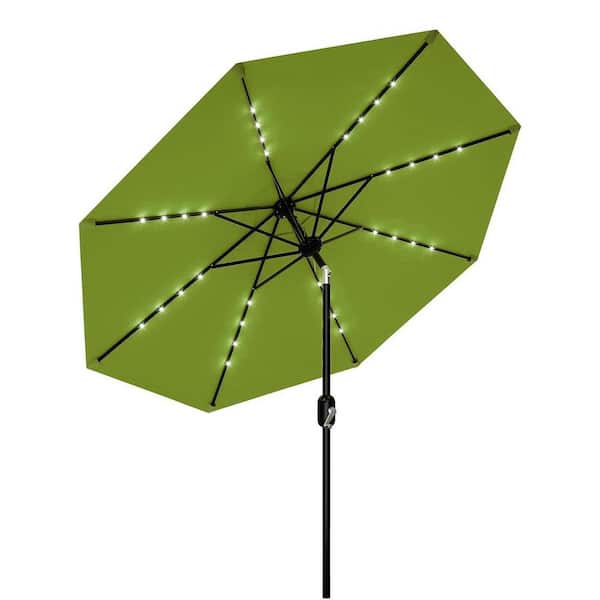 coral coast aluminum market solar lighted patio umbrella AreShark 9FT with Lights, 32 Pool Umbrella w/Tilt and Crank, Outdoor Solar Umbrellas for Garden, Deck, Backyard, Pool and Beach, Dark Red : Patio, Lawn or poolside spaces Solar Best Choice Products 7.5ft Outdoor