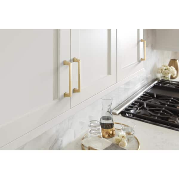 Blackrock 5-1/16 in. (128mm) Modern Champagne Bronze Arch Cabinet Pull