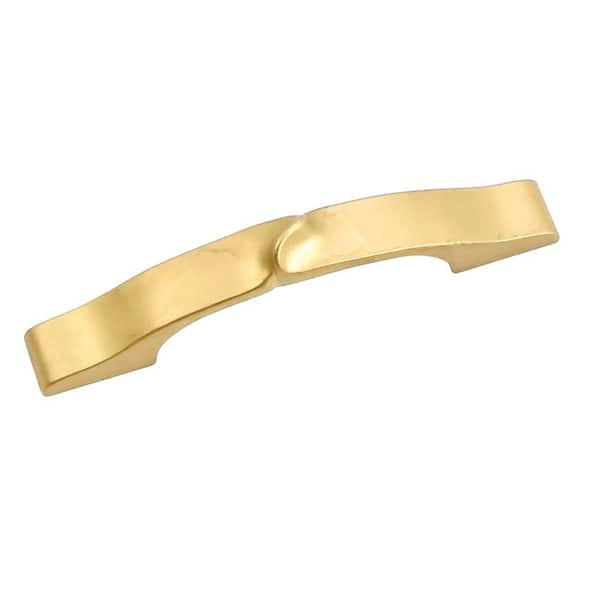 Laurey Highline 3 in. Center-to-Center Satin Brass Bar Pull Cabinet Pull