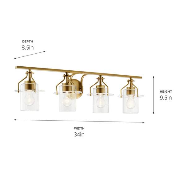 home depot brass bathroom light fixtures