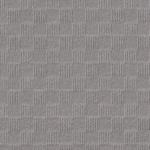 Premium Self-Stick First Impressions City Block Dove Texture 24 in. x 24 in. Carpet Tile (15 Tiles/Case)