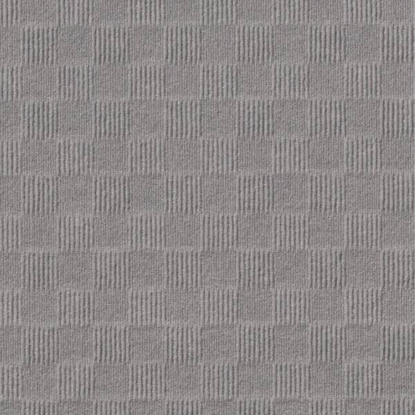 Foss Peel and Stick Sophisticated Dove Pattern 18 in. x 18 in. Residential Carpet Tile (16 Tiles/Case)