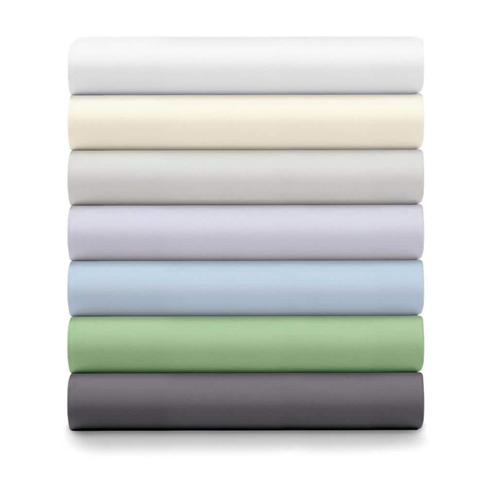 Ella Jayne White Cotton Sateen Full/Queen Duvet Cover Set