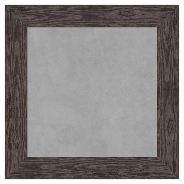 Amanti Art Bridge Black 26 in. x 26 in. Framed Magnetic Board