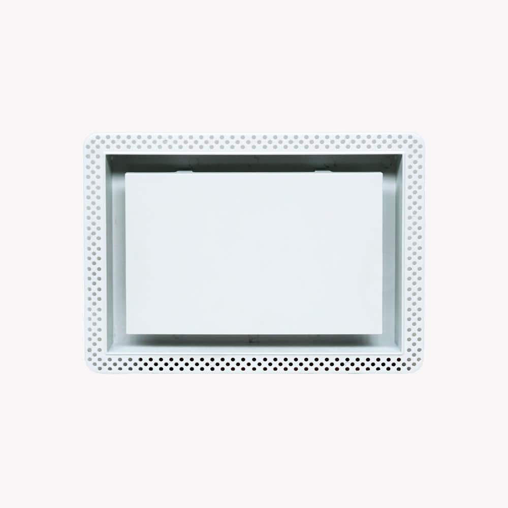 Aria Vent Drywall W.C. Niche, Satin White (13 inch x 30 inch), Size: 13 x 30