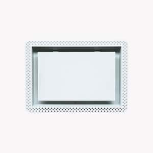 Aria Lite - Flush Wall Vent 10 in.x14 in. White