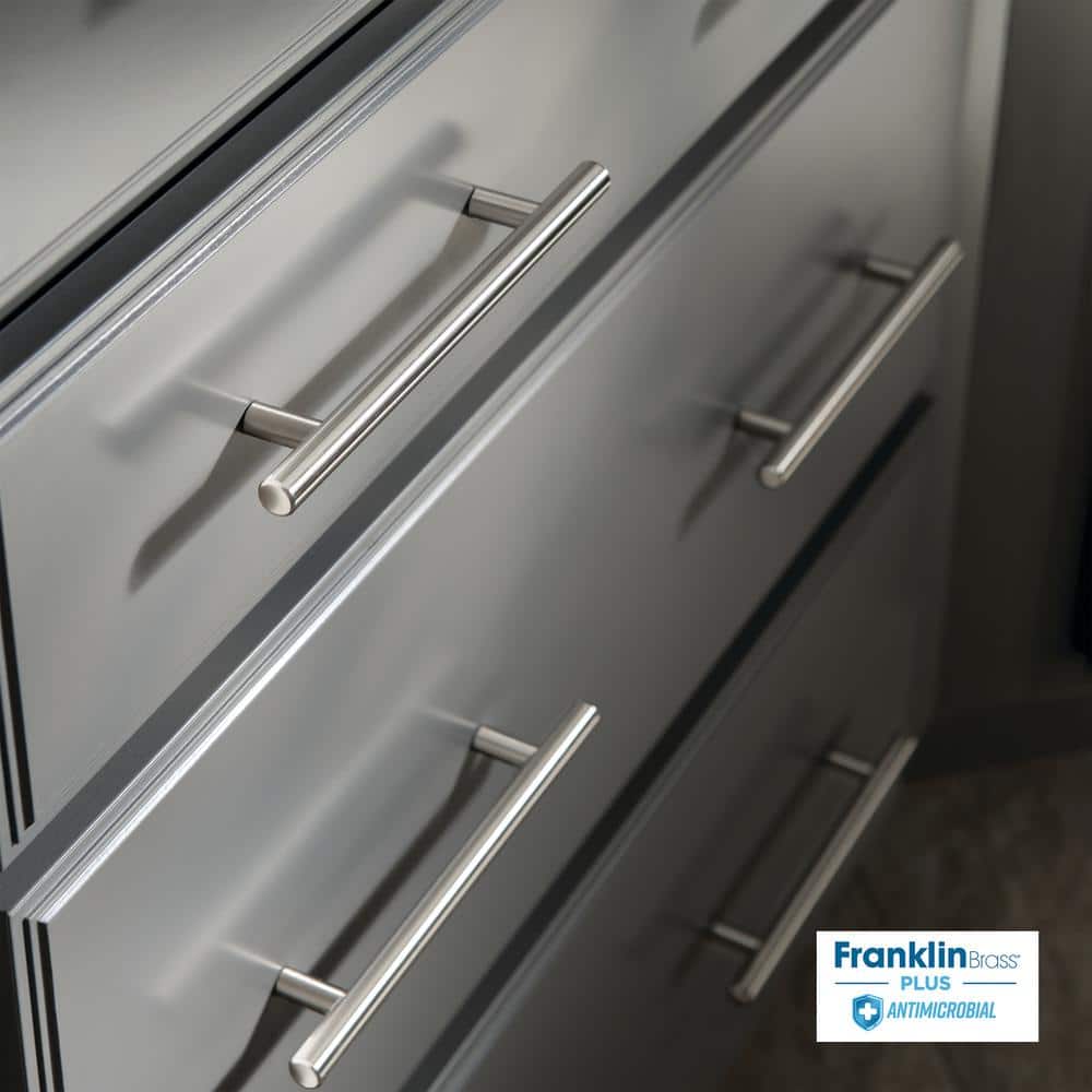 7.4-Inch Brushed Stainless Steel Bar Handle Pull