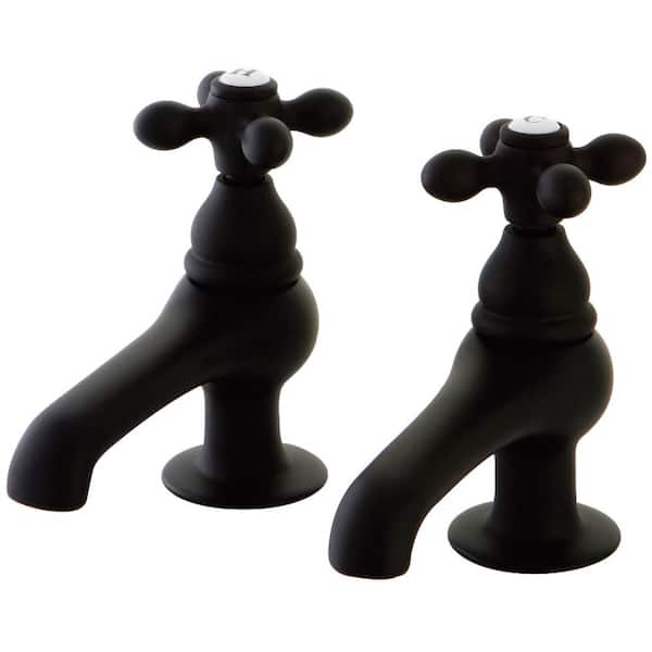 Kingston Brass Restoration Old-Fashion Basin Tap 4 in. Centerset 2-Handle Bathroom Faucet in Oil Rubbed Bronze