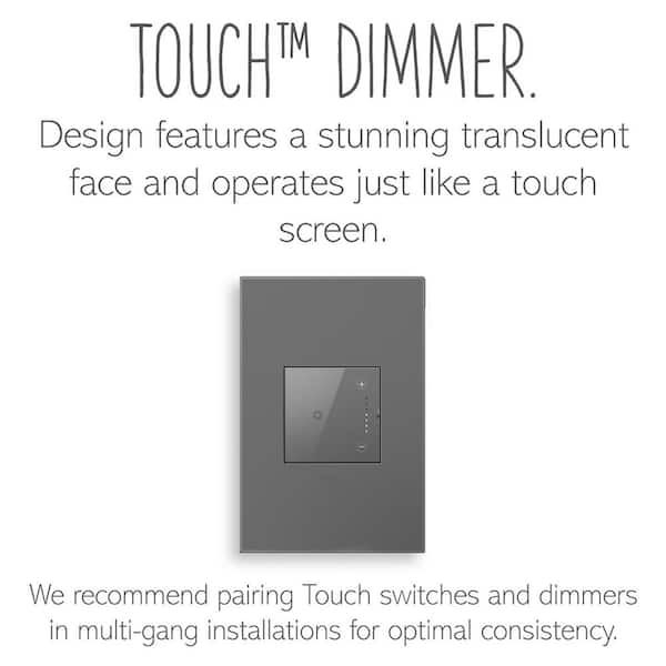 SofTap Dimmer, 700W Wi-Fi Ready Master, (Incandescent, Halogen, MLV, Fluorescent, ELV, CFL, LED) : ADTP700RMTUG1 | Elegance Lighting - View #2