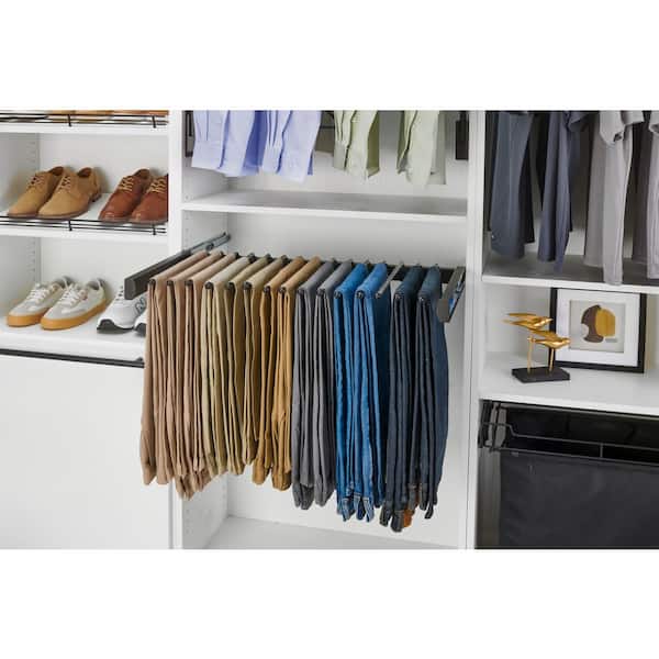 Buy ZYFA Pull Out Pants Hangers, Retractable Closet Rod Adjustable