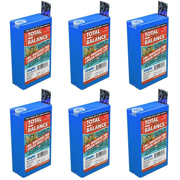 Unbranded sureTRACK Chlorine, Bromine, pH, CYA and TH Pool Spa Test Strips (6-Pack)