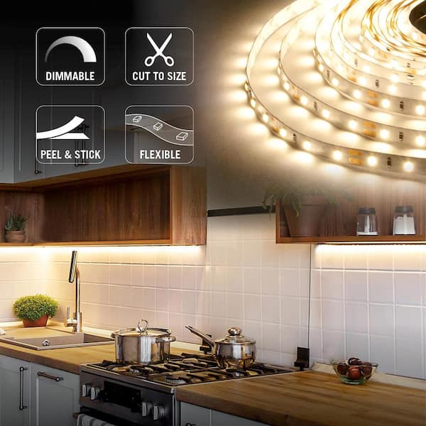 RibbonFlex Pro 8.2 ft. LED Tape Light 60 LEDs/m Soft White (2700K)