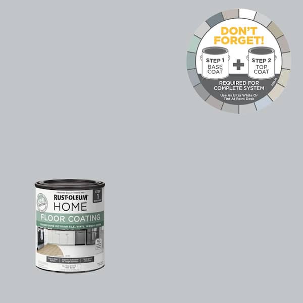 1 qt. Smoke Interior Floor Base Coating