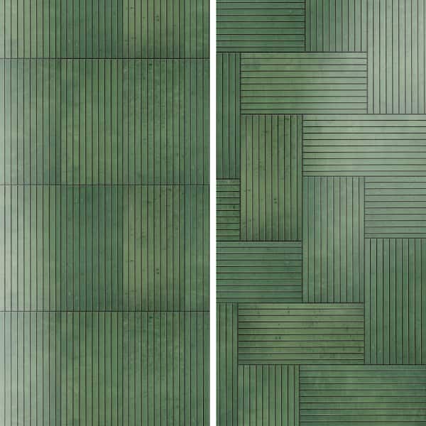 Merola Tile Capri Strata Oliva 7 in. x 14 in. Porcelain Floor and