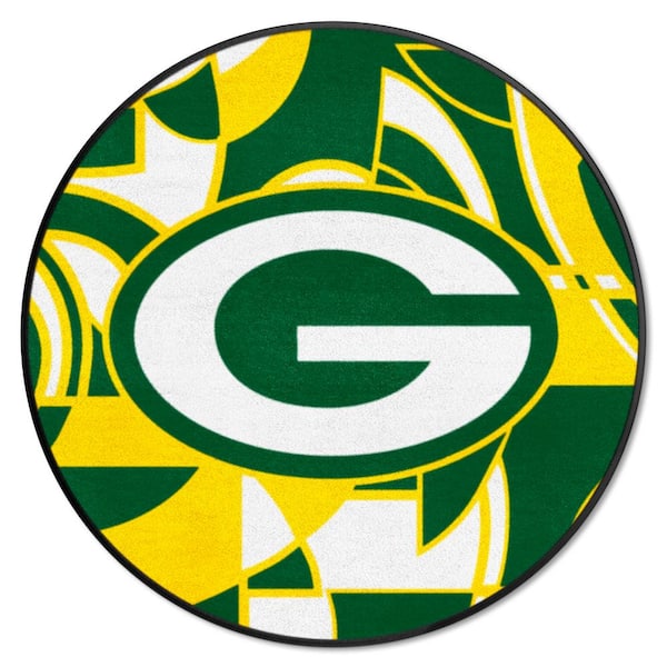 FANMATS Green Bay Packers NFL Vintage Roundel Rug