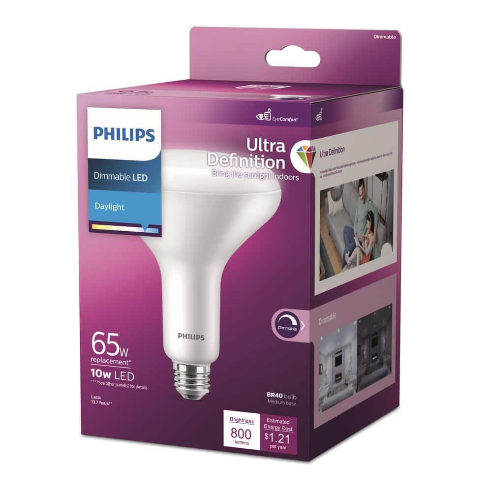 Philips 65W Daylight Dimmable LED Flood Light Bulb