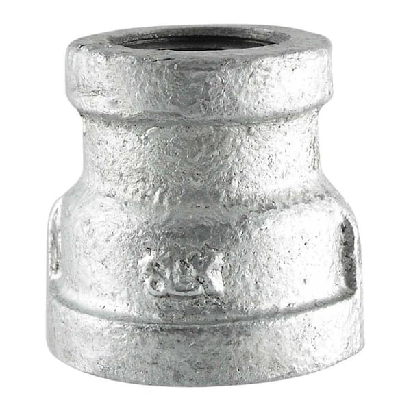 STZ 2 in. x 1-1/2 in. Galvanized Iron Reducing Coupling