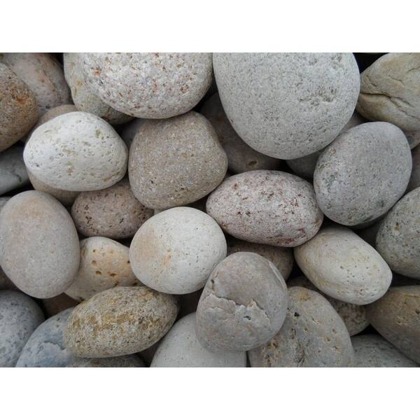 Butler Arts 0.50 cu. ft. 40 lbs. 1 in. to 3 in. Medium Buff Mexican Beach Pebble