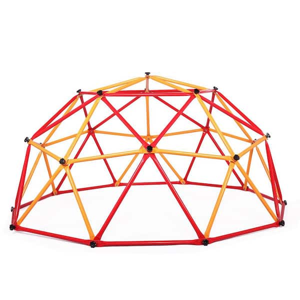 Bon Furni Red and Yellow Outdoor Climbing Dome