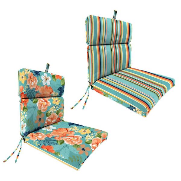44 in. L x 22 in. W x 4 in. T Rectangular Outdoor Dining Chair Cushion