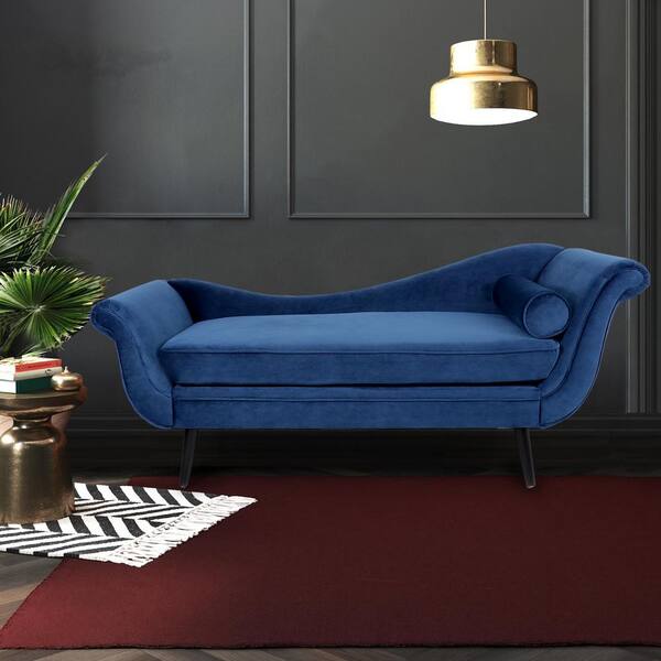 Modern velvet online chaise