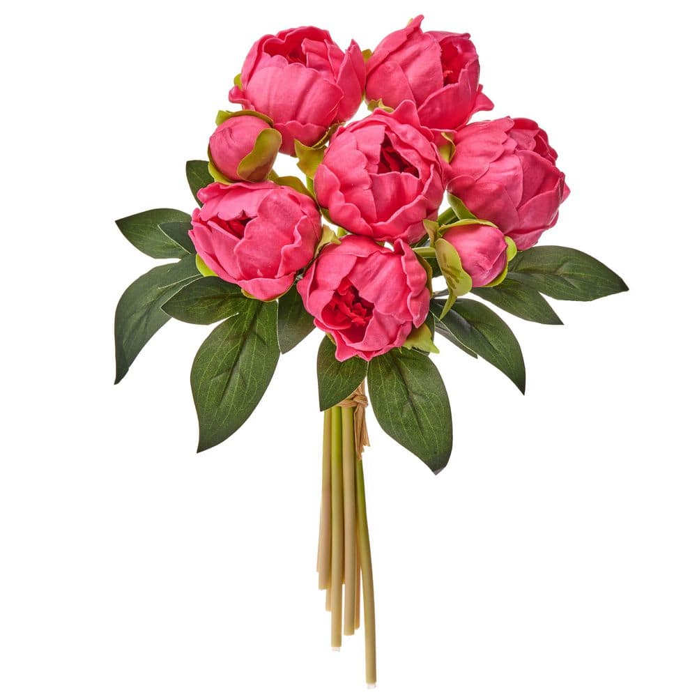 11 in. Pink Artificial Pu Peony Bundle price history on PriceWatchPro