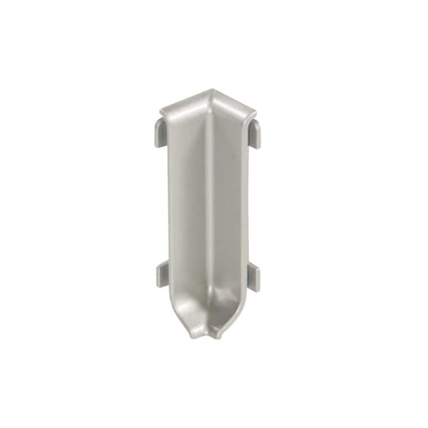 Schluter Designbase-SL Satin Anodized Aluminum 2-3/8 in. x 1 in. Metal 90-Degree Inside Corner