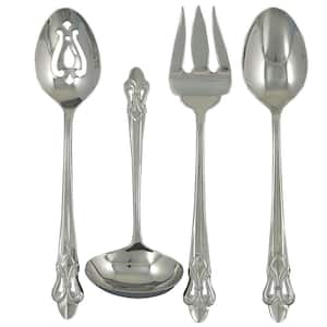 Fleur de Lis 4-Piece Hostess Set