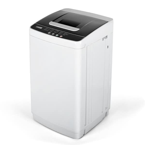 SIMZLIFE Capacity-Washer 1.03 (cu. ft.) Portable Compact Washer and Dryer Combo with 10 Programs 5 Water Levels in Gray