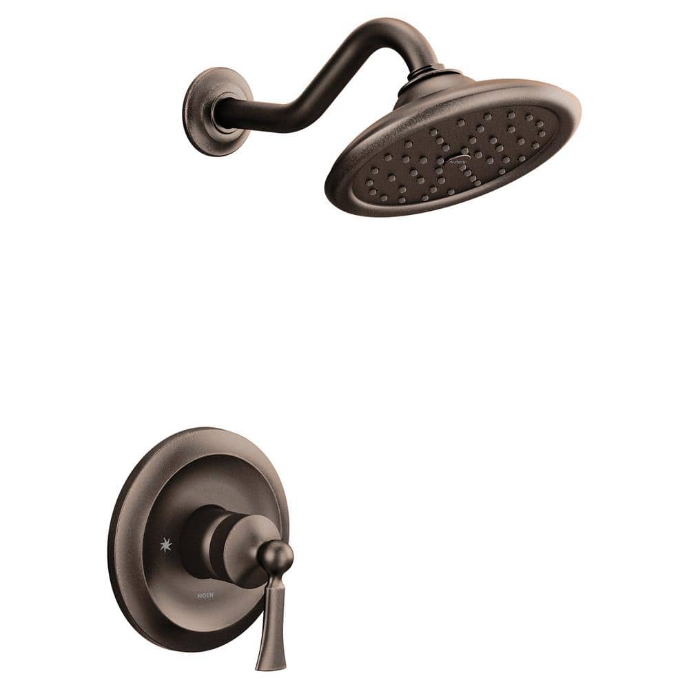 MOEN Wynford 3-Series 1-Handle M-core Shower Trim Kit in Oil Rubbed Bronze (Valve Not Included)