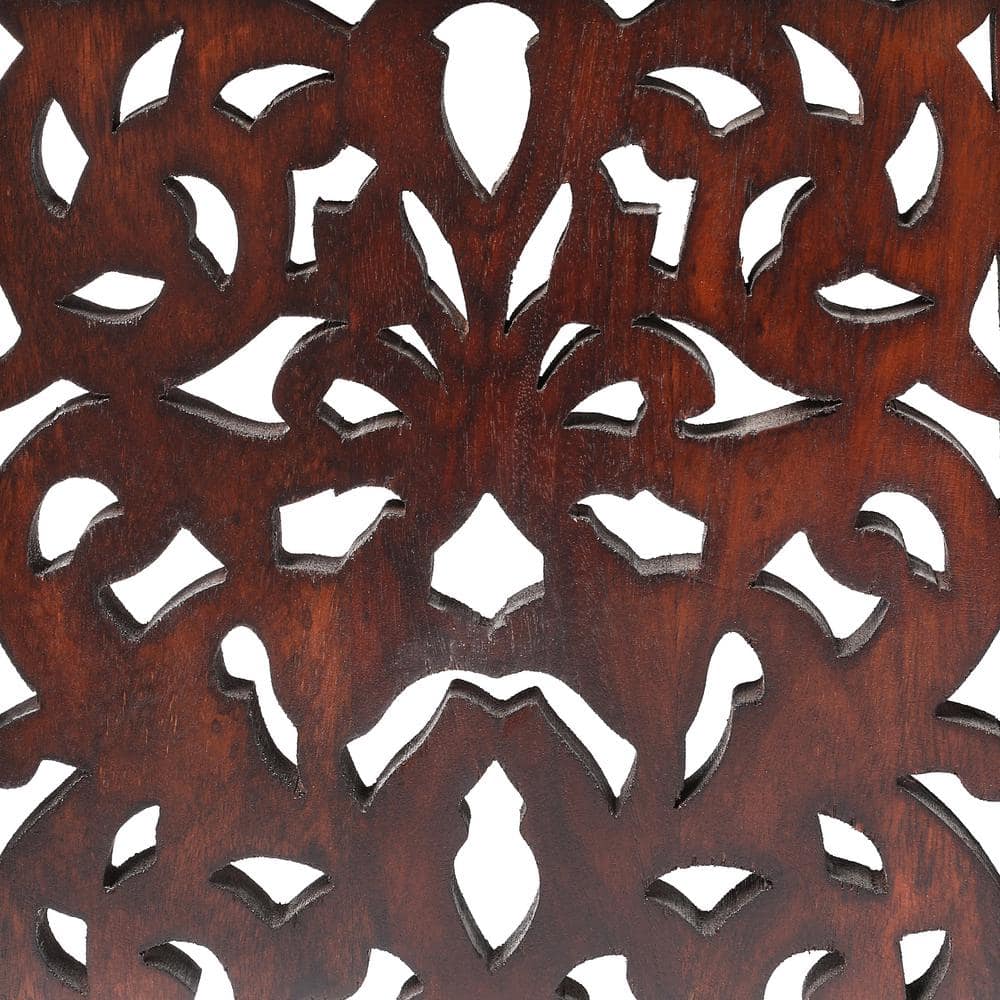 Maharaja Walnut Brown 2-Piece Nesting End Table - thumbnail 5