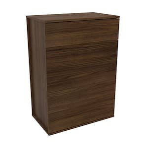 Madison Walnut 5-Drawer Chest of Drawers (26.25 in. W x 15.75 in. D x 38 in. H)