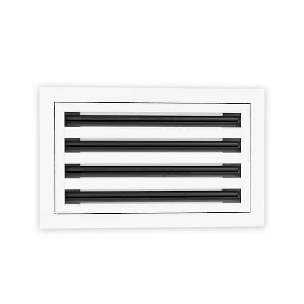 QuietCool 14 in. x 8 in. Aluminum Wall/Ceiling Linear Slot