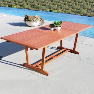Malibu Rectangle Extension Outdoor Dining Table