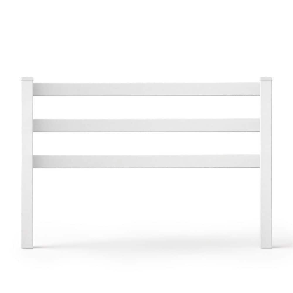 5 in. x 5 in. x 6 ft. Vinyl Line Fence Post Set (Including Rails) price history on PriceWatchPro
