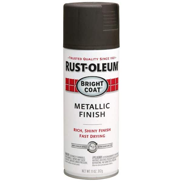 Rust-Oleum 11 oz. Metallic Dark Bronze Spray Paint 7713830
